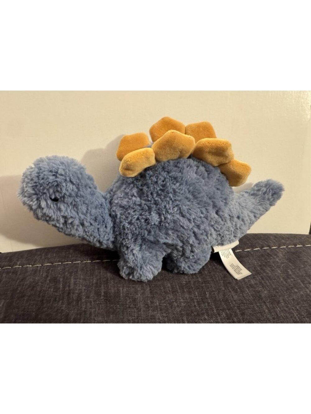 MON AMI Blue Dinosaur Stuffed Animal Soft & Cuddly Plush CS9